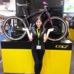 Unsere Messehostess auf der Eurobike 2015