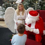 Unser Weihnachtsengel und Weihnachtsmann im Blautalcenter