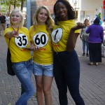 Unsere Promoterinnen für Catch The Sixty unterwegs in Ulm (25. Juli 2015)