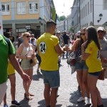 Promoterinnen und Promoter in Freiburg (11. Juli 2015)