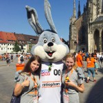 Unser Promotion-Team im Einsatz auf dem Münsterplatz für Nilfisk-ALTO