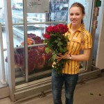 Rote Rosen am Valentinstag 2016 im IKEA Ulm