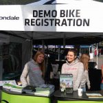 Hostessen für Cannondale beim BIKE Festival 2016 in Riva del Garda, Italien