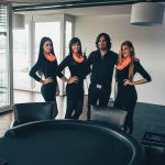 Wild Emotion Events VIP-Hostessen am Pokertisch bei der epex group in Ulm