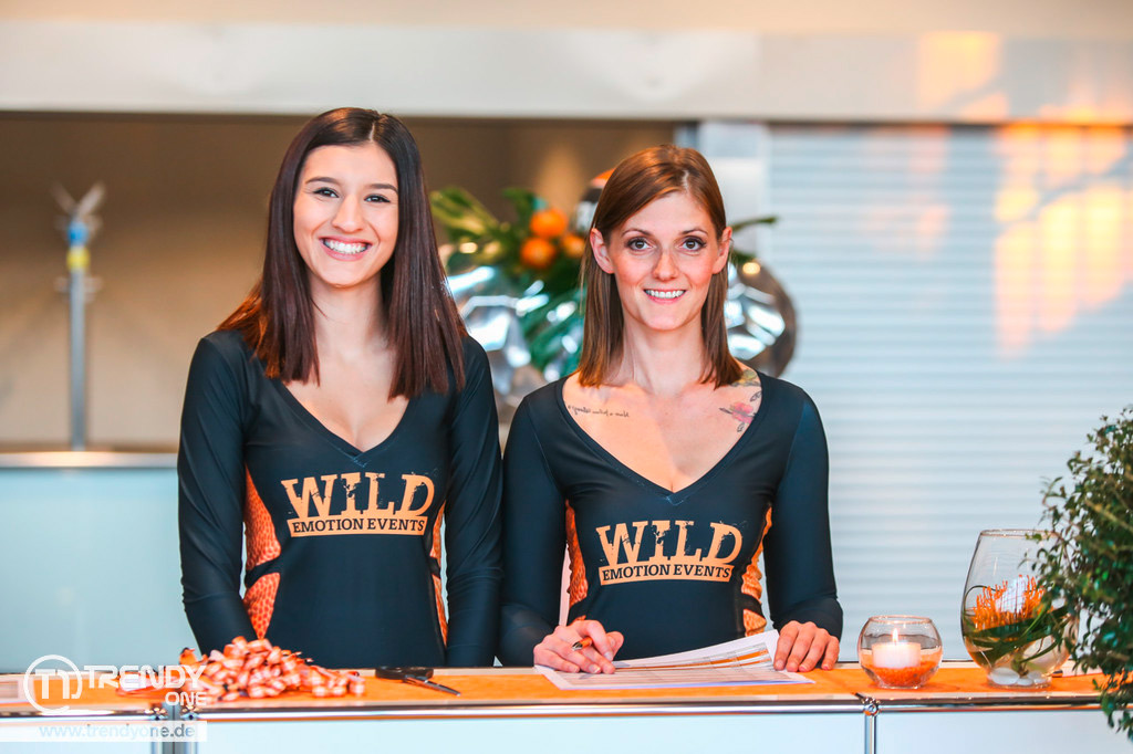 Wild Emotion Events VIP-Hostessen bei der BBU '01 Tipoff-Gala 2016