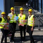 Gruppenfoto mit unseren Lotsinnen am Hauptbahnhof Ulm