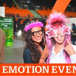 Die Wild Emotion Events Fotobox in der Ratiopharm Arena zur Business Contact 2016 in Neu-Ulm