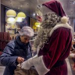 Unser Weihnachtsmann zur Adventszeit 2016 im Galeria Kaufhof