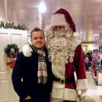 Unser Weihnachtsmann zur Adventszeit 2016 im Galeria Kaufhof