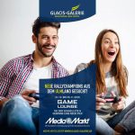 Promotion für die Game Lounge der Glacis-Galerie 2016