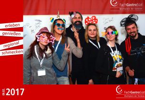 Unsere Fotobox auf der Messe FachGastroSüd 2017 in Ulm