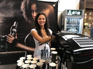 Promotion für Afri Cola auf der FachGastroSüd 2017