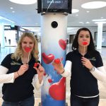 Wild Emotion Events Promotion mit unserer Fotobox in der Glacis Galerie (Valentinstag 2017)