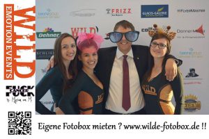 Die WILDE Fotobox bei der Fuck Cancer - Spendengala im Bürgerhaus Senden