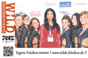 Die WILDE Fotobox bei der Fuck Cancer - Spendengala im Bürgerhaus Senden