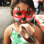 Kinderschminken beim Marktkauf Sommerfest 2017 in Söflingen (Ulm)