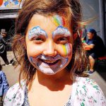 Kinderschminken beim Marktkauf Sommerfest 2017 in Söflingen (Ulm)